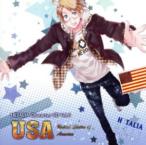 ヘタリア キャラクターCD Vol.6 アメリカ [CD] アメリカ(小西克幸) 浪川大輔 安元洋貴 高橋広樹 杉山紀彰 小野坂昌也 小西克幸; 高戸靖広
