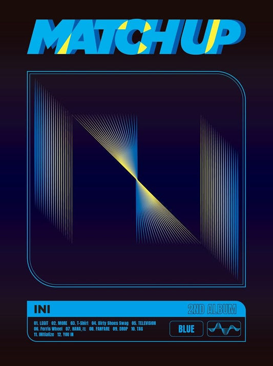 MATCH UP (BLUE Ver.)(初回限定盤)(DVD付) [CD] INI
