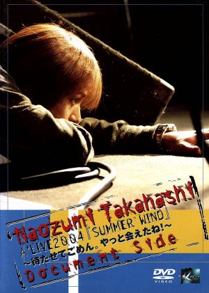 Naozumi Takahashi A’LIVE2004「SUMMER WIND」~待たせてごめん。やっと会えたね!~Document Side [DVD] [DVD]