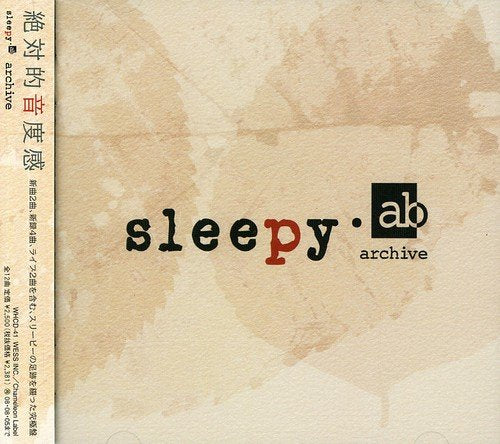 archive [CD] sleepy.ab