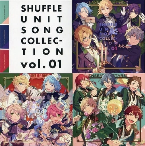 あんさんぶるスターズ! ! シャッフルユニットソングコレクション vol.01 [CD] √AtoZ XXVeil; Branco