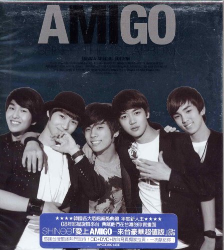 SHINee 1集 - Amigo (リパッケージ版) (来台豪華超値版)(台湾盤) [CD] SHINee
