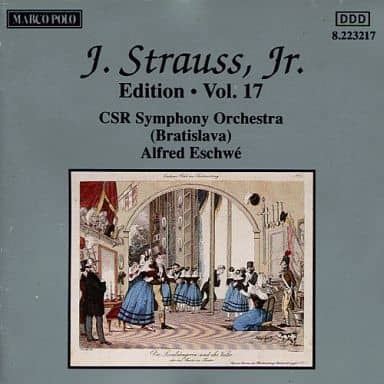 Strauss:Orchestral Wks V.17 [CD] Eschwe; Czech -Slovak Po