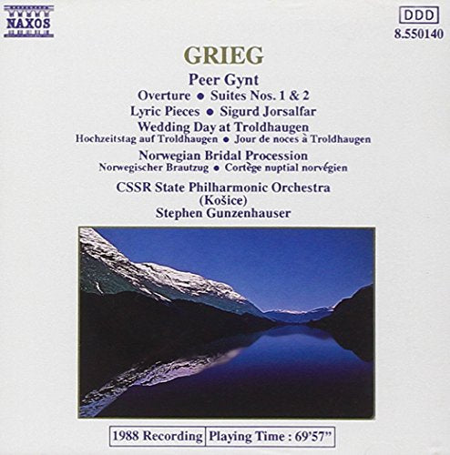 Grieg: Peer Gynt/Lyric Pieces [CD] Various