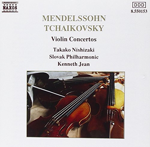 Mendelssohn;Violin Concerto [CD] Felix Mendelssohn Pyotr Il'yich Tchaikovsky Kenneth Jean; Slovak Philharmonic Orchestra