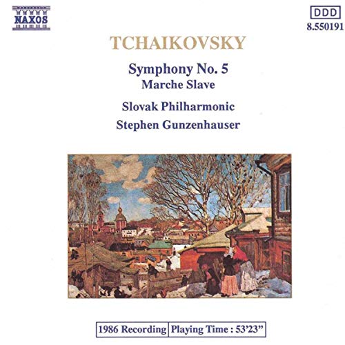 Sinfonie 5/Slawischer Marsch [CD] [Mar 21， 1991] Gunzenhauser/Slowak. Philh.