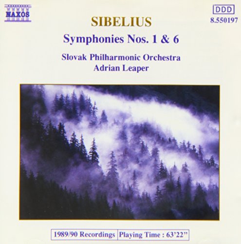 Sibelius;Symphonies Nos.1&6 [CD]