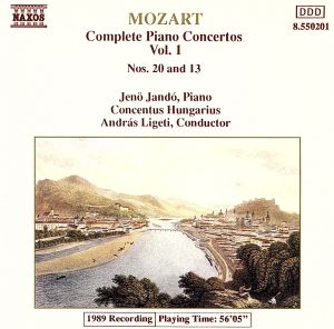 Mozart:Piano Concs. 20 & 13 [CD] Mozart， W.A.