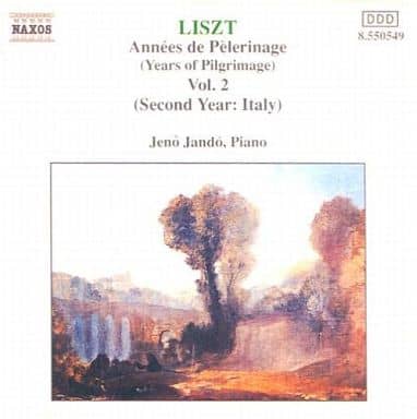 Annees de Pelerinage Vol. 2 [CD] F. Liszt; Jen Jand