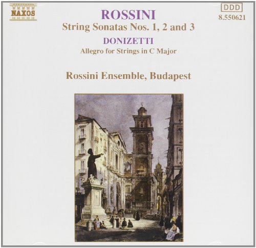 Donizetti:Allegro in C Majo [CD] Budapest Rossini Ensemble