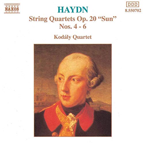 Streichquartette op.20，4-6 [CD] [Nov 25， 1993] Kodaly Quartet