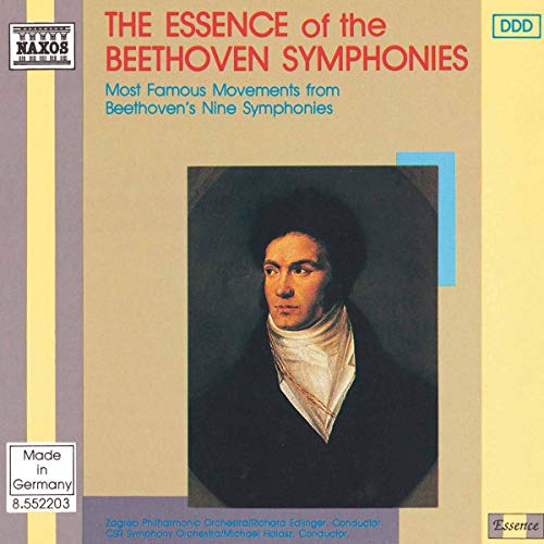 The Essence Of The Beethoven Symphonies [CD] [Mar 27， 1991] Edlinger/Halasz
