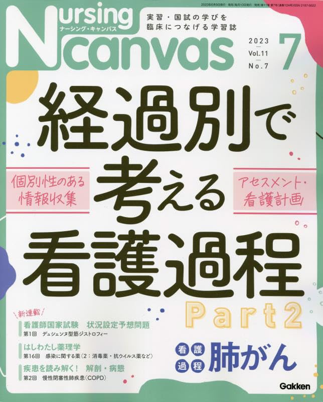 Nursing Canvas(ナーシングキャンバス) 2023年 07 月号 [雑誌] [Jun 09， 2023]