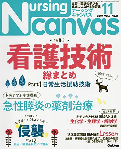 NursingCanvas 2019年 11月号 Vol.7 No.11 (ナーシング・キャンバス) [雑誌] [Oct 10, 2019]