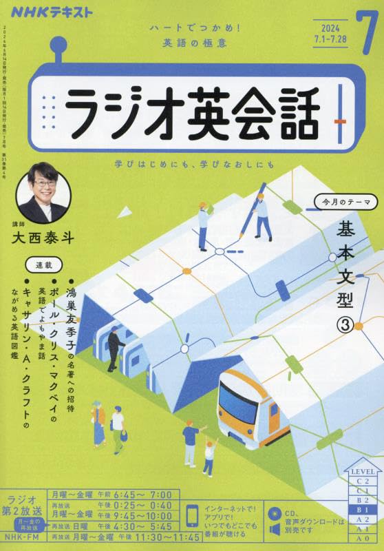 NHKラジオラジオ英会話 2024年 07 月号 [雑誌]