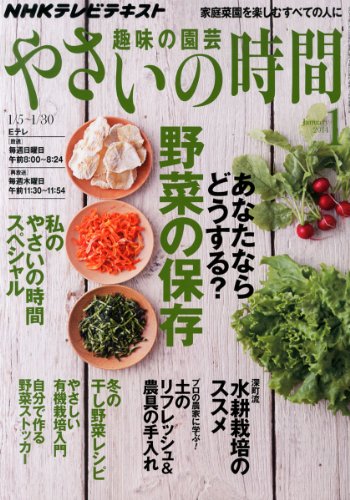 NHK 趣味の園芸 やさいの時間 2014年 01月号 [雑誌]