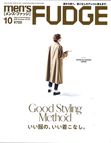 men's FUDGE - メンズ ファッジ - 2020年 10月号 Vol.125
