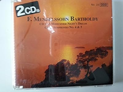 メンデルスゾーン / 交響曲第４番・交響曲第５番 真夏の夜の夢他(CD２枚） [CD] メンデルスゾーン