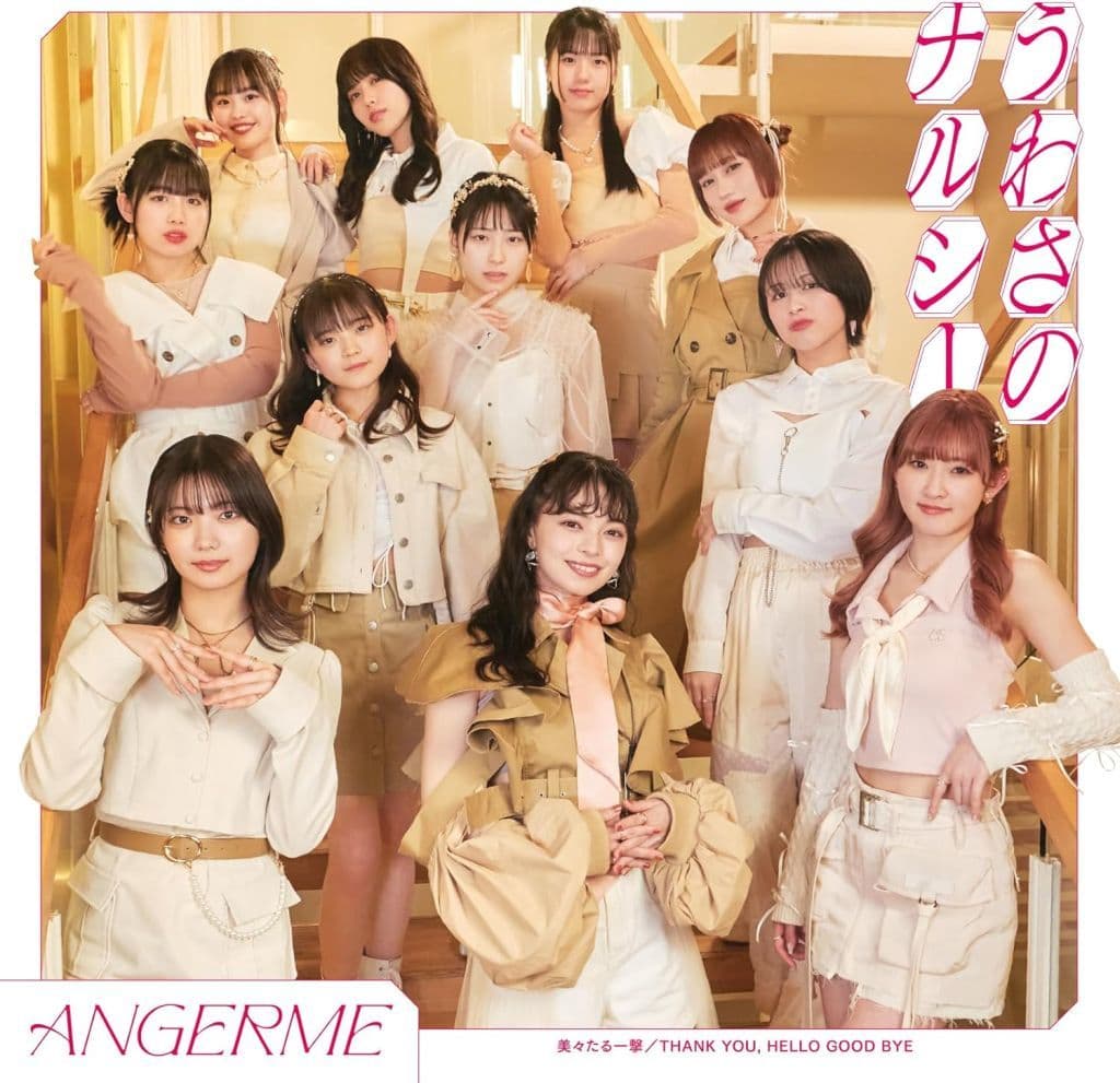 美々たる一撃/うわさのナルシー/THANK YOU，HELLO GOOD BYE 初回生産限定盤 B - アンジュルム (特典なし) [CD] アンジュルム
