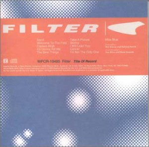 タイトル・オブ・レコード [CD] フィルター; フィルター