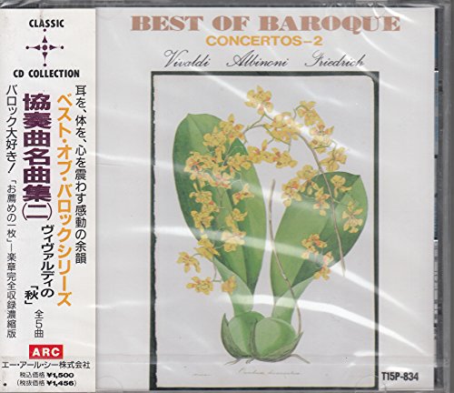 ベスト・オブ・バロック4/協奏曲名曲集2～ヴィヴァルディの「秋」 他T15P834 [CD]
