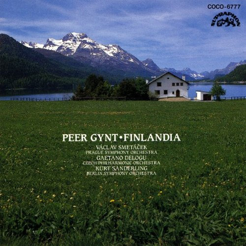 グリーグ:ペール・ギュント組曲 / シベリウス:フィンランディア [CD] プラハ交響楽団 ザンデルリンク(クルト) ベルリン交響楽団; シベリウス