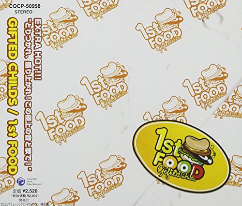 1st FOOD [CD] GIFTED CHILDS、 RUDEBWOY FACE、 VYBZ KARTEL、 HASE-T、 MOOMIN、 MICKY RICH、 MUNEHIRO、 RYO the SKYWALKER、 VOICE MAIL、 Miyu、 HIBIKILLA; GIFTED CHILDS