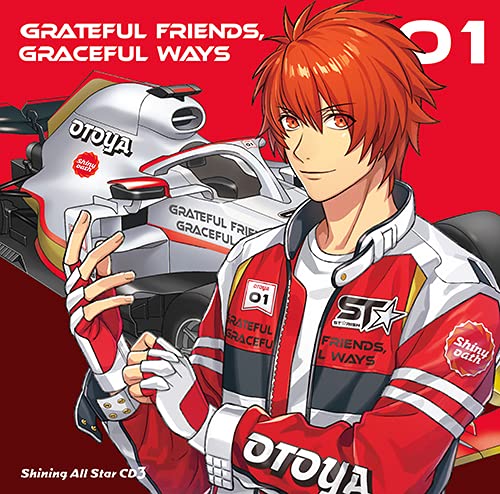 うたの☆プリンスさまっ♪Shining All Star CD3《初回限定盤 音也 Ver.》 [CD] 一十木音也(CV.寺島拓篤) 聖川真斗(CV.鈴村健一) 四ノ宮那月(CV.谷山紀章) 一ノ瀬トキヤ(CV.宮野真守) 神宮寺レン(CV.諏訪部順一) 来栖 翔(CV.下野 紘) 愛島セシル(CV.鳥海浩輔) 寿 嶺二(CV.森久保祥太郎); 黒崎蘭丸(CV.鈴木達央)