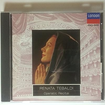 ロンドン名歌手シリーズ [CD] テバルディ(レナータ)，ローマ聖チェチー テバルディ(レナータ) リバッキ(ルイザ) シエピ(チェザーレ) ロッシーニ カルディルロ チレア プッチーニ ローマ聖チェチーリア音楽院管弦楽団 ニュー・フィルハーモニア管弦楽団; フィレンツェ五月音楽祭管弦楽団