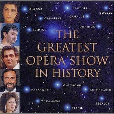 史上最大のオペラ・ショウ [CD] オムニバス(クラシック) ウィーン国立歌劇場合唱団 テバルディ(レナータ) ヌッチ(レオ) ゲオルギュー(アンジェラ) ドミンゴ(プラシド) スイス・ロマンド放送合唱団 フレーニ(ミレッラ) キリコ(ジノ) ロンドン・オペラ合唱団; ロンドン・フィルハーモニー管弦楽団