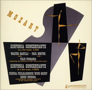 モーツァルト:協奏交響曲 [CD] モーツァルト モーツァルト スヴォボダ(ヘンリー) プロハスカ(フェリックス) バリリ(ワルター) ウィーン・フィルハーモニー木管グループ ドクトール(パウル); ウィーン国立歌劇場管弦楽団