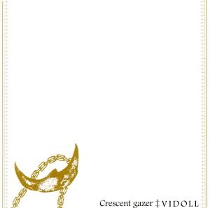 Crescent gazer(初回限定盤)(DVD付) [CD] ヴィドール 樹威 成田忍 白川義久; ヴィドール