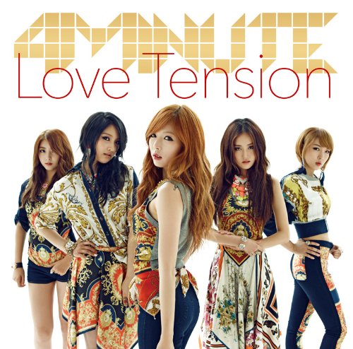 Love Tension(初回限定盤A)(DVD付) [CD] 4Minute RINA MOON KIM DO HOON S.Tiger LEE SANG HO RADO HUE-U; 4Minute