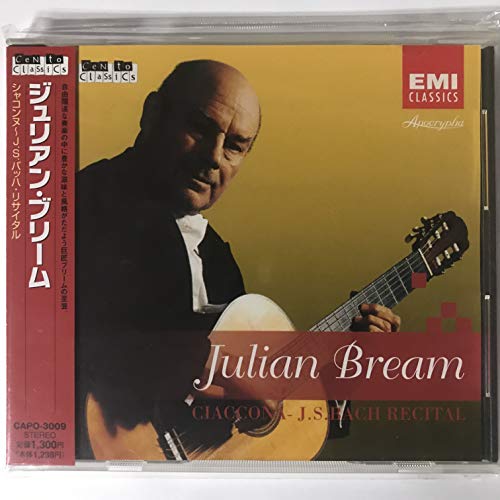 ジュリアン・ブリーム シャコンヌ ～ J.S.バッハ・リサイタル [CD] ジュリアン・ブリーム(g)