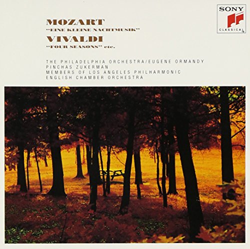 モーツァルト : アイネ・クライネ・ナハトムジーク [CD] フィラデルフィア管弦楽団 モーツァルト ビバルディ オーマンディ(ユージン) ズーカーマン(ピンカス) フィラデルフィア管弦楽団 ロスアンジェルス・フィルハーモニックのメンバー イギリス室内管弦楽団; ズーカーマン(ピンカス)