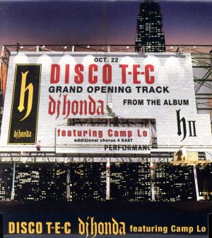 DISCO T-E-C [CD] dj honda キャンプ・ロー キャンプ・ロー; dj honda