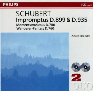 シューベルト:即興曲 作品90 [CD] ブレンデル(アルフレッド) シューベルト リスト; ブレンデル(アルフレッド)