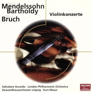 メンデルスゾーン:VN協奏曲 [CD] アッカルド(サルヴァトーレ)、 メンデルスゾーン、 ブルッフ、 デュトワ(シャルル)、 マズア(クルト)、 ロンドン・フィルハーモニー管弦楽団、 ライプツィヒ・ゲヴァントハウス管弦楽団; アッカルド(サルヴァトーレ)