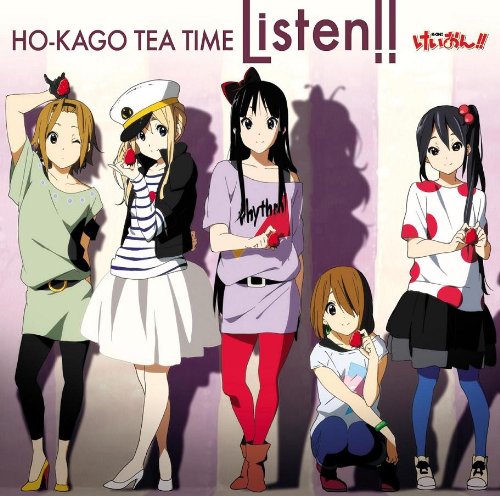 Listen!!(初回限定盤) [CD] 放課後ティータイム〔平沢唯・秋山澪・田井中律・琴吹紬・中野梓(CV:豊崎愛生、日笠陽子、佐藤聡美、寿美菜子、竹達彩奈)〕 大森祥子 小森茂生; 放課後ティータイム〔平沢唯・秋山澪・田井中律・琴吹紬・中野梓(CV:豊崎愛生、日笠陽子、佐藤聡美、寿美菜子、竹達彩奈)〕