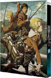 進撃の巨人 6 [初回特典:Blu-ray Disc ビジュアルノベル「リヴァイ&エルヴィン過去編」他(制作協力:ニトロプラス、プロダクション・I.G)] [Blu-ray]
