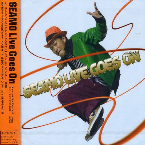 Live Goes On [CD] SEAMO SEAMO feat.カルテット&手裏剣ジェット SEAMO feat.KURO SEAMO feat.AZU SEAMO feat.長州小力 高田尚輝 カルテット Takeshi Watanabe KURO YUKI; 長州小力