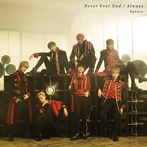 Never Ever End(初回限定盤)(DVD付) [CD] Apeace Apeace 加藤有加利(yucat) 遠藤ナオキ; JUNE