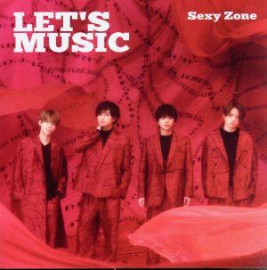 LET'S MUSIC (初回限定盤A)(CD+DVD) (特典:なし) [CD] Sexy Zone