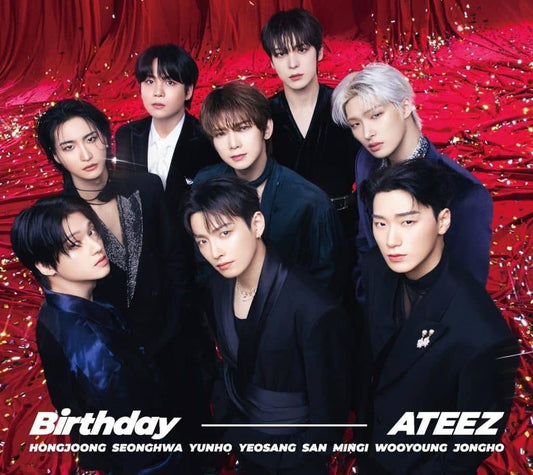 Birthday (初回盤A) - ATEEZ [CD] ATEEZ