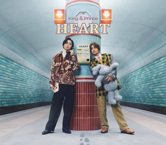 HEART (初回限定盤B)(DVD付)(特典:なし) [CD] King & Prince