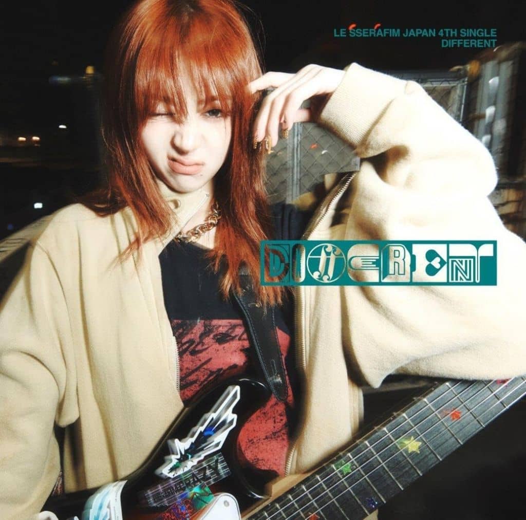 DIFFERENT(初回限定 メンバーソロジャケット盤 HUH YUNJIN) [CD] LE SSERAFIM