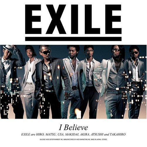 I Believe(DVD付) [CD] EXILE TAKAHIRO ATSUSHI SHUN Masaaki Asada; Yoshimasa Kawabata
