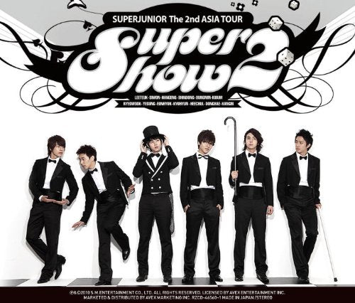 SUPER SHOW2 [CD] スーパージュニア ヒチョル ドンヘ イエソン リョウク キュヒョン イトゥク カンイン ソンミン; シウォン