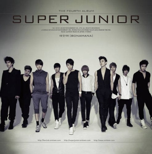 THE 4TH ALBUM『美人（BONAMANA)』 REPACKAGE [CD] SUPER JUNIOR