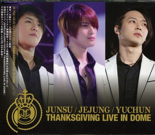THANKSGIVING LIVE IN DOME LIVE CD [CD] JUNSU/JEJUNG/YUCHUN